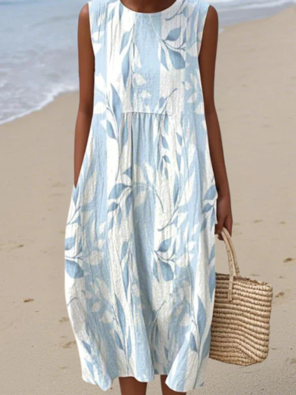 Madison | Leafy Midi Dress
