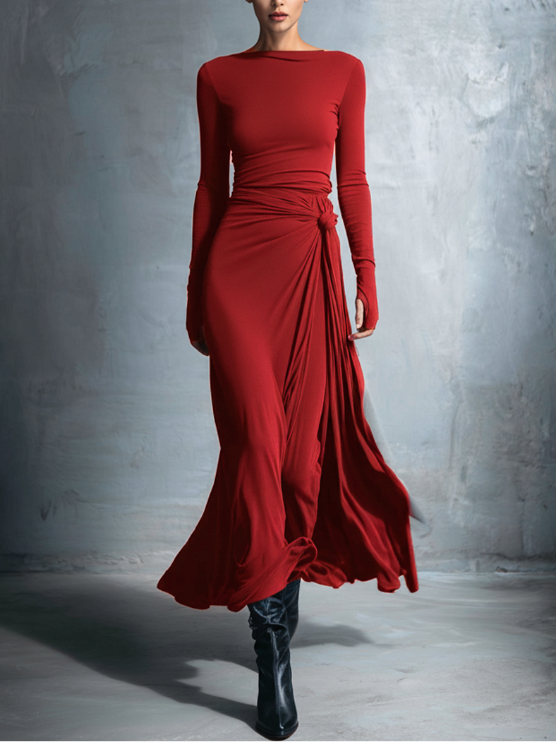 Maia | Elegant Flowing Maxi Dress