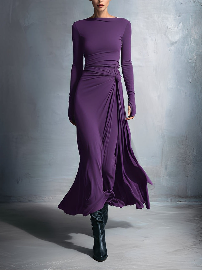Maia | Elegant Flowing Maxi Dress