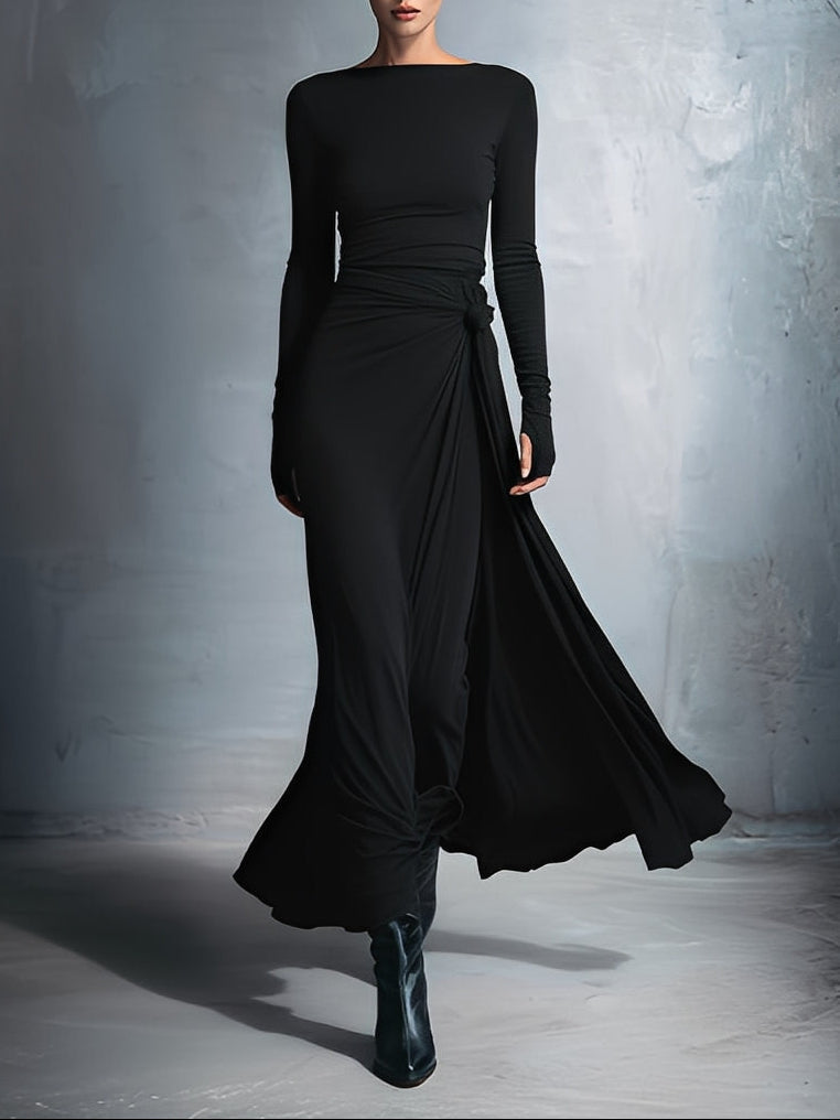 Maia | Elegant Flowing Maxi Dress