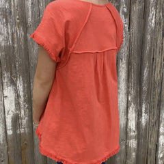 Tessa | Cotton Tassel Tee
