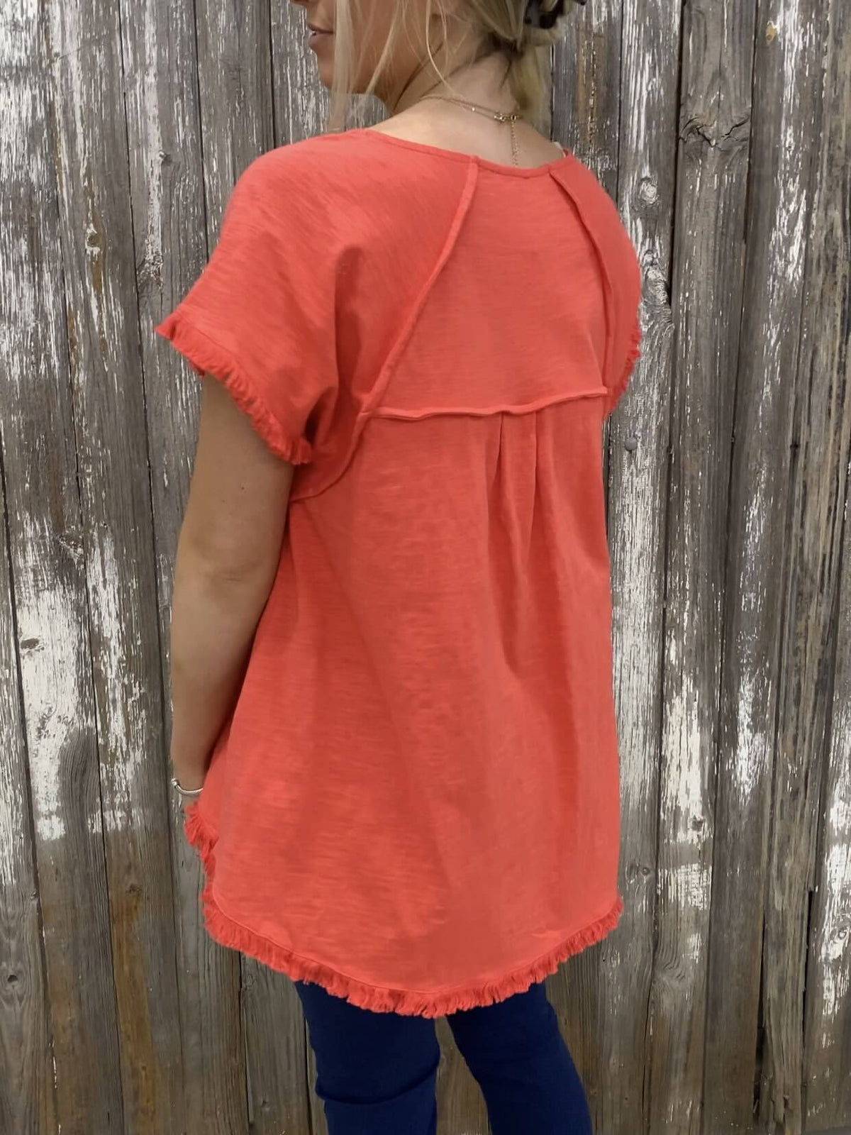 Tessa | Cotton Tassel Tee