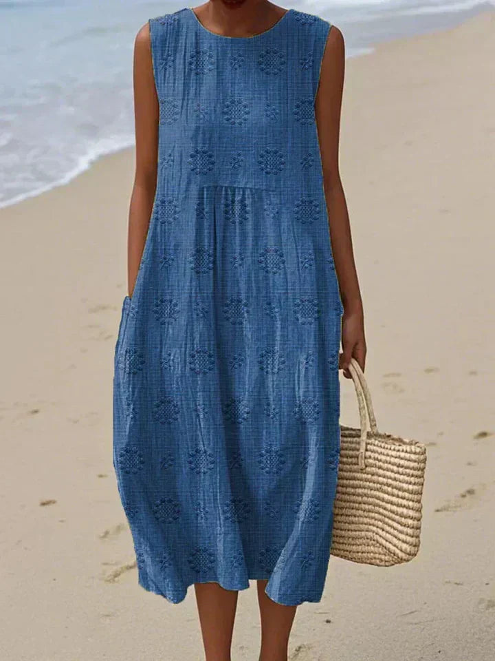 Natalie | Sleeveless Midi Dress