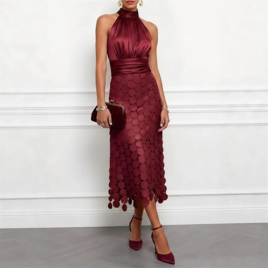 Celine | Elegant Midi Dress