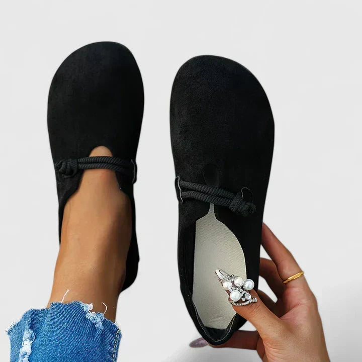 Norah | Orthopedic Loafers – Black