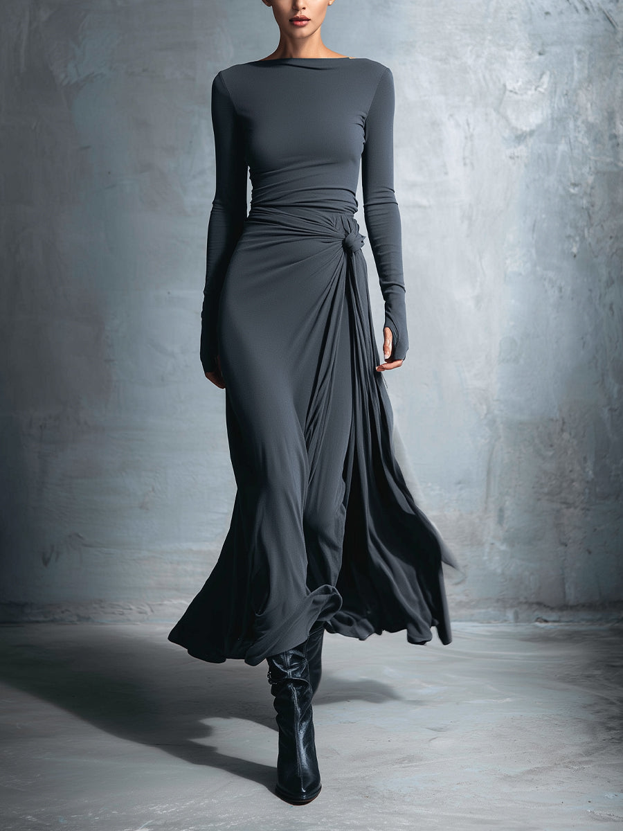 Maia | Elegant Flowing Maxi Dress