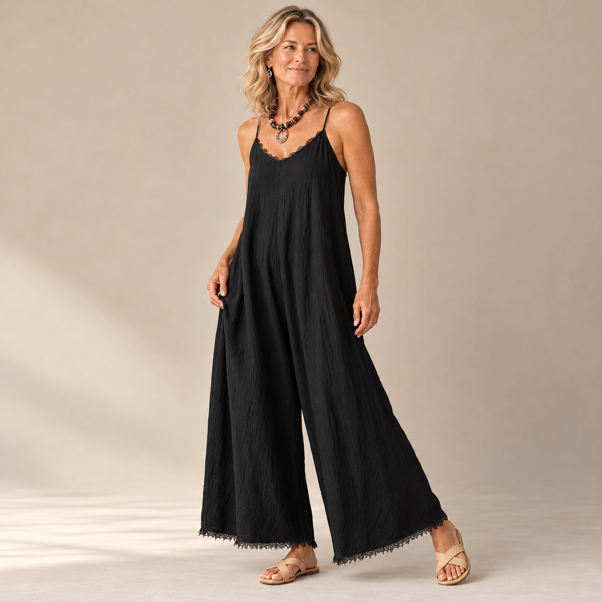 Pascale | Minimalist Linen Jumpsuit