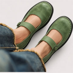 Janina | Cushioned Comfort Shoes - Green