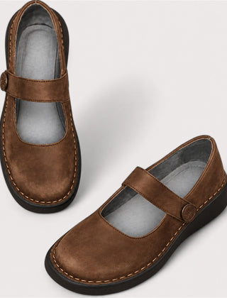 Janina | Cushioned Comfort Shoes - Brown