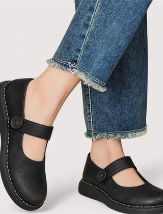 Janina | Cushioned Comfort Shoes - Black
