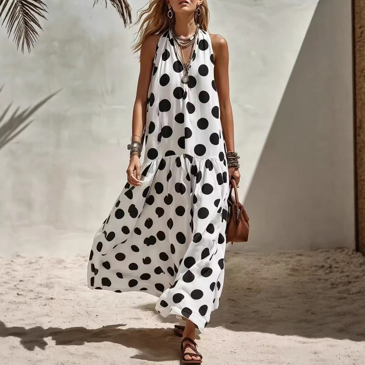 Casual Dress | Polka Dot Print