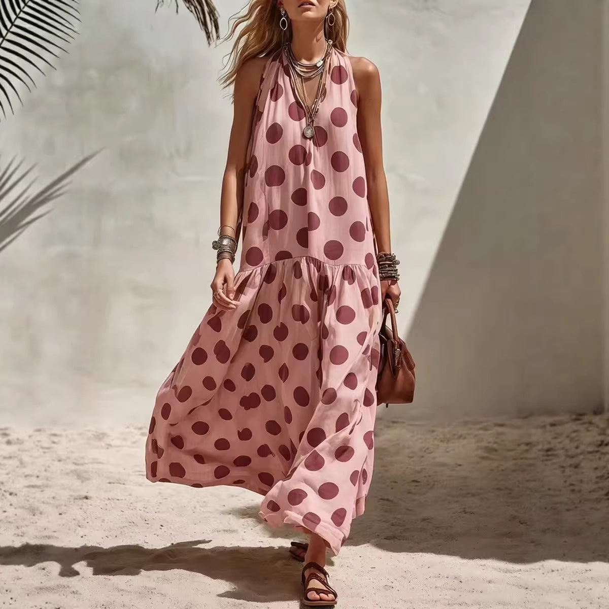 Casual Dress | Polka Dot Print