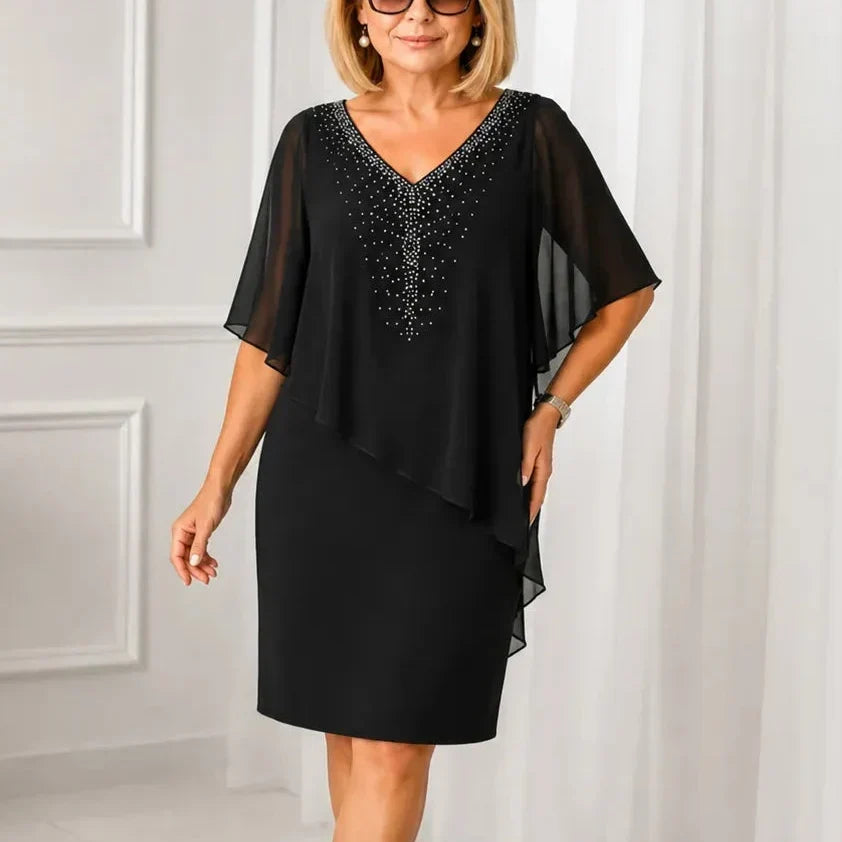 Eliza | Elegant Draped Dress