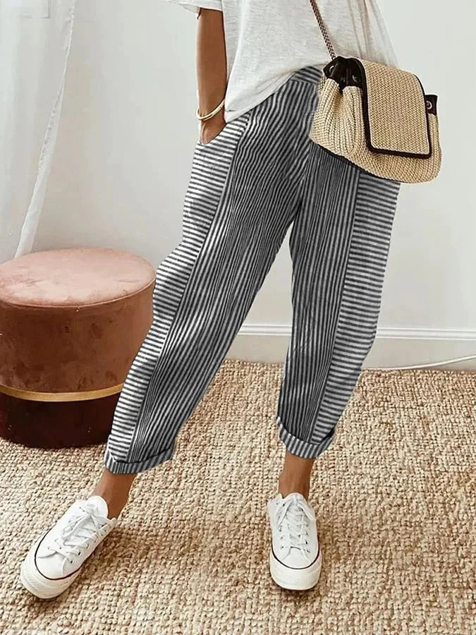 Rylie | Striped Trousers