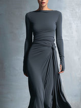 Maia | Elegant Flowing Maxi Dress