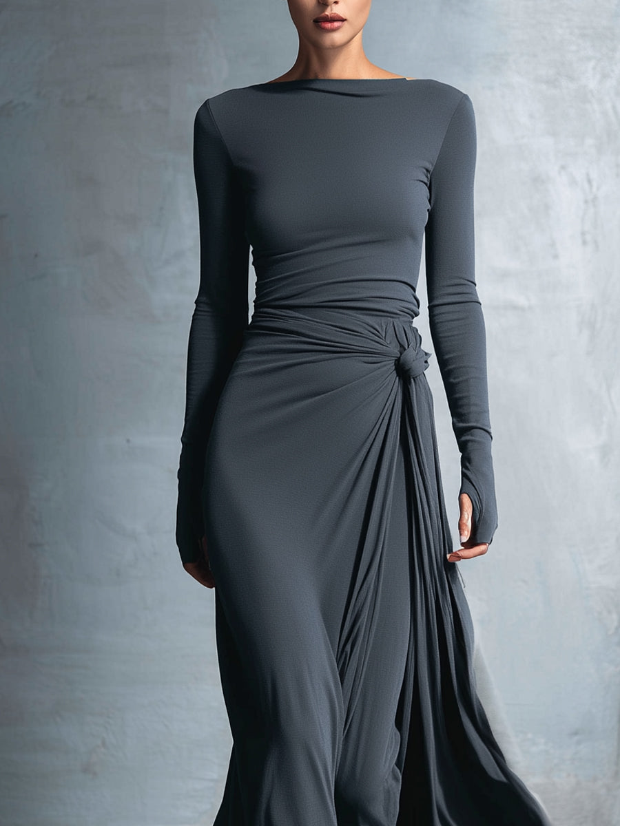 Maia | Elegant Flowing Maxi Dress