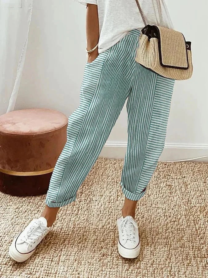 Rylie | Striped Trousers