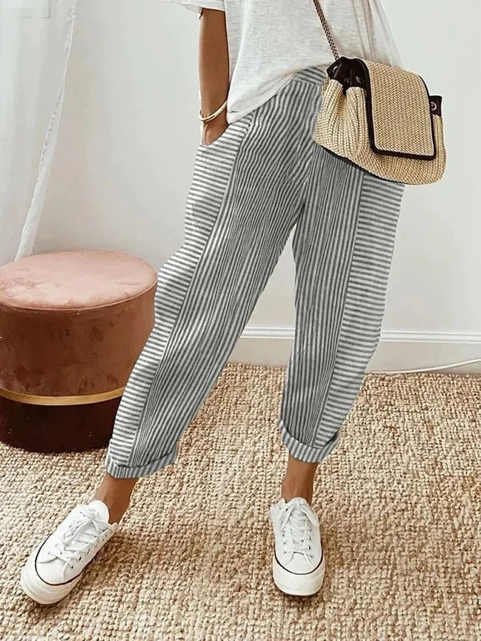 Rylie | Striped Trousers