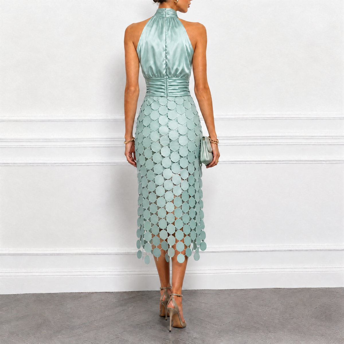 Celine | Elegant Midi Dress