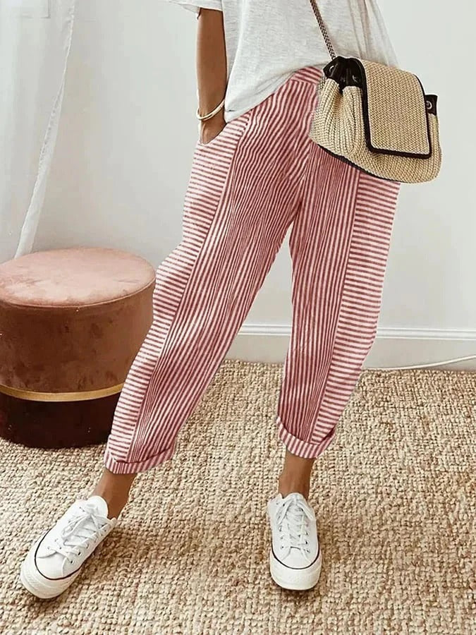 Rylie | Striped Trousers