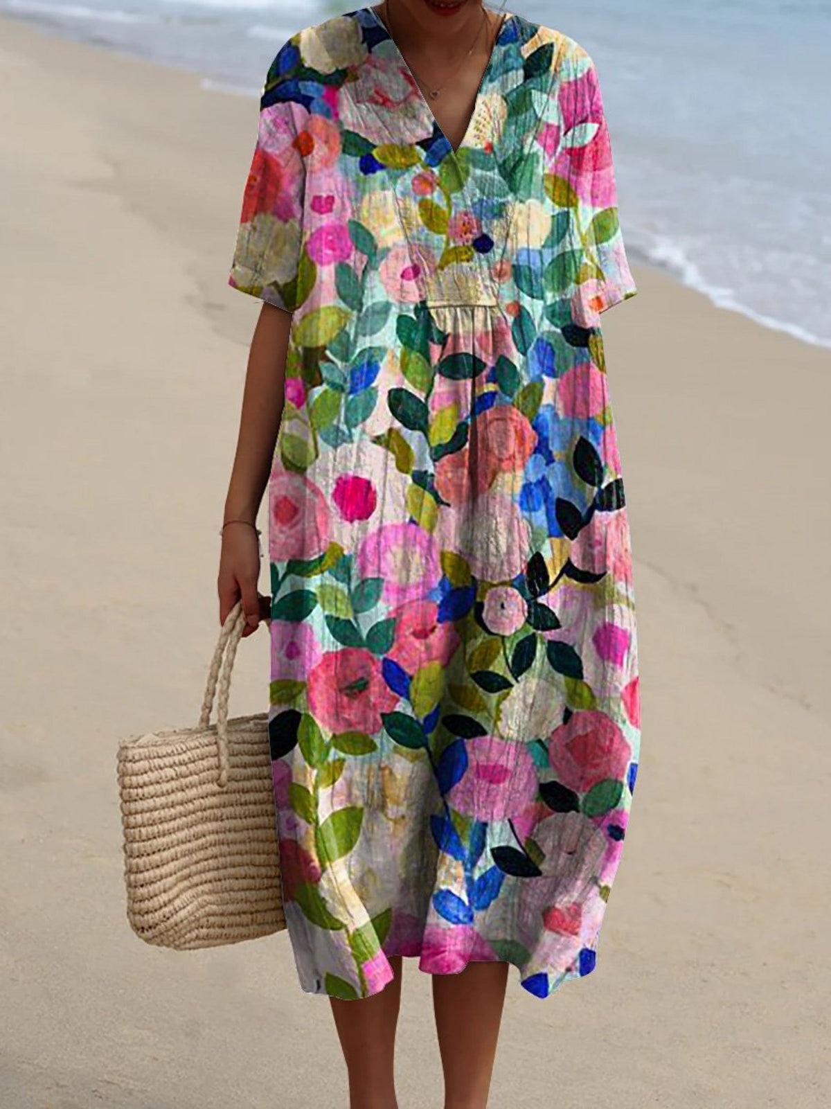 Lima | Vintage Flower Dress